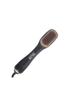 Clikon Hair Styling Brush 1200W Hot Air Styler, Multi-Function Volumizing & Drying Brush, Adjustable Heat Settings | Matte Black - CK3316-BLK