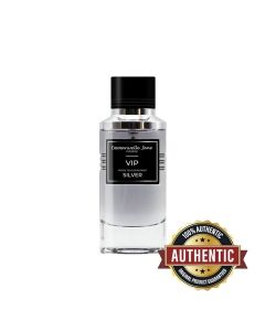 Emmanuelle Jane VIP Silver Unisex Eau de Parfum 90ml – Bergamot, Green Tea & Soft Musk Long-Lasting Fresh Citrus Fragrance | 370182