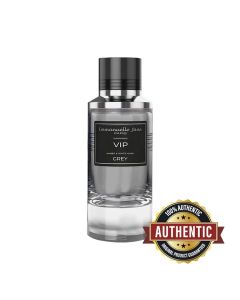 Emmanuelle Jane VIP Grey Unisex Eau de Parfum 90ml – Grapefruit, Jasmine & White Musk Woody Floral Long-Lasting Perfume | 370199