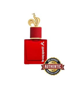 Le Coq Sportif Rouge Énergie Eau de Parfum for Women 100ml – Cherry, Pink Berries, Peony & Vanilla Floral Fruity Long-Lasting Fragrance | LCS30003 