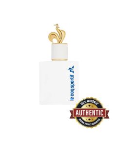 Le Coq Sportif Blanc Relax Unisex Eau de Parfum 100ml – Mandarin Citrus, Herbal Tea Infusion, Cedarwood & Musk Woody Long-Lasting Fragrance | LCS200003