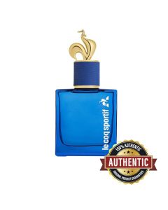 Le Coq Sportif Bleu Optimisme Eau de Parfum for Men 100ml – Bergamot, Lavender, Maté & Patchouli Woody Aromatic Long-Lasting Fresh Fragrance | LCS100003