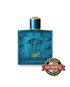 Versace Eros Parfum for Men 100ml – Mint, Lemon, Tonka Bean, Geranium & Cedar Woody Aromatic Fragrance