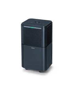Beurer Air Dehumidifier 12L/Day 2L Tank Auto Humidity Control Laundry Drying Digital Display Timer 30m² Coverage | Black - LE150