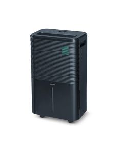 Beurer Air Dehumidifier 20L/Day 4L Tank Auto Humidity Control Laundry Drying Digital Display Timer 60m² Coverage | Black - LE250