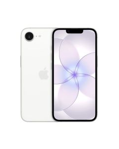 Apple iPhone 17e Smartphone 512GB eSIM, A19 Chip, 6.1-Inch Super Retina Display, Crash Detection | White - MHRT4AH/A