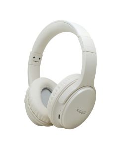 XCell HS-315 Wireless Headphones – Active Noise Cancelling, 20H Playtime, Foldable Over-Ear Design, Beige | XL-HS-315-ANC-20H-FOLD-BEG