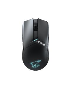 Gigabyte AORUS M6 Wireless Gaming Mouse – 26000 DPI Optical Sensor, 2.4GHz 1ms Low-Latency, Omron Switch RGB Lighting | Black – AORUS M6