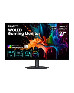 Gigabyte 27" WOLED Gaming Monitor – 280Hz Refresh Rate Gaming Display | Black – MO27Q28G