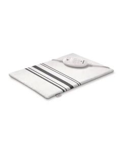 Beurer HK-25 Heating Pad – Fast Heating, 3 Temperature Settings, Automatic Switch-Off Safety, Soft Breathable Material - White