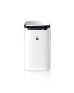 Sharp Air Purifier, High-Density Plasmacluster Technology, HEPA And Activated Carbon Filter - White - FP-J80SA-W