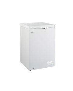 ALM Chest Freezer 140L, Energy-Efficient Cooling, Adjustable Temperature Control, Top-Opening Lid - White - ALM-CF140WT