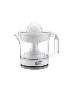 Black+Decker 25W Citrus Juicer, 600ml Capacity, Anti-Slip Rubber Feet, Compact And Lightweight - White - CJ675-B5