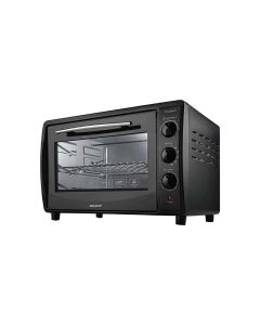 Sharp Electric Oven 42L, Convection And Rotisserie Functions, Adjustable Temperature Up To 230°C - Black - EO-42NK-3