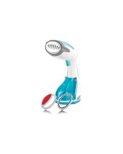 Black+Decker Handheld Garment Steamer 1200W, Includes 200ml Measuring Beaker, Steam Jet Button With Lock, 260ml Removable Water Tank - White - HST1200-B5