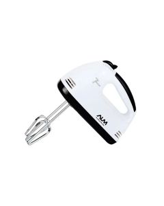 ALM Hand Mixer 100–150W, 7-Speed Settings, Compact And Lightweight Design, Reliable Performance - Black/White - ALM-HM150W