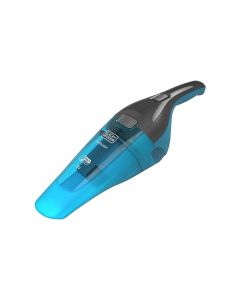 Black+Decker Handheld Vacuum Cleaner 385ml, Cordless Dustbuster, Wet And Dry Cleaning, Includes Accessories And Charging Base - Blue/Gray - WDC215WA-B5