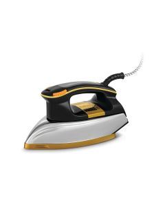 Black+Decker Heavyweight Dry Iron 1200W, Non-Stick Soleplate, Temperature Control Dial, Strong And Consistent Performance - Black - F550-B5