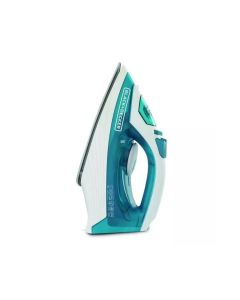 Black+Decker Steam Iron 1600W, Non-Stick Soleplate, Adjustable Steam Control, Spray And Burst Functions - Blue/White - X1575-B5