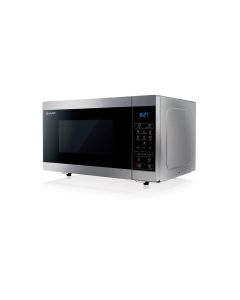 Sharp Solo Microwave Oven 25L, Energy Saving Mode, Fast and Efficient Heating, Timer Function - Silver - R-25MS-SL3