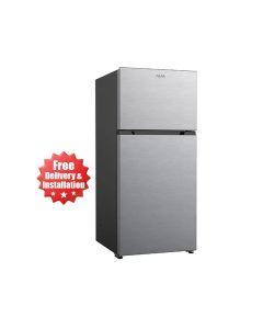 ALM Double Door No Frost Top Mount Refrigerator 765L, Electronic Control, LED Interior Lighting, Adjustable Glass Shelves - Silver - ALM-RF765SG