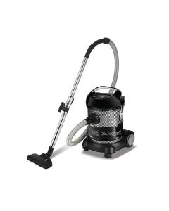 Black+Decker Drum Vacuum Cleaner 2000W 20L, Blower Function System, High Suction Power, Metal Telescopic Tube - Black - BV2000-B5