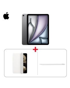 iPad Air Bundle Apple iPad Air 128GB Space Grey + 5 Smart Folio White + Pencil (603001000012771,603001000001817,603001000000460)
