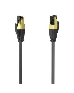 Hama CAT 8 Network Cable 3.0m 40Gbit/s S/FTP Shielded, Halogen-Free High-Speed Ethernet LAN Cable | Black - 200693