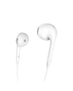 Hama Glow Earbuds with Microphone Lightning Connector, Stereo Sound, Inline Remote Control | White - 184156
