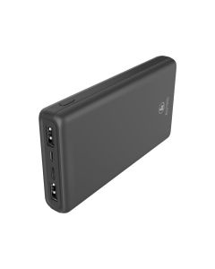 Hama Alu15HD Power Pack 15000mAh Portable Power Bank, Fast Charging, Aluminum Housing Design | Grey - 187238