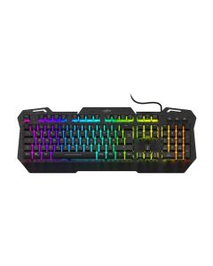 Hama uRage Exodus 450 Metal Gaming Keyboard AR Layout, LED Backlight, Durable Metal Surface, Gaming Mode | Black - D3186070