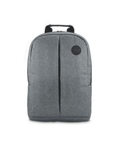 Hama Genua Laptop Backpack up to 15.6" Padded Notebook Compartment, Ergonomic Shoulder Straps, Travel-Friendly Design | Grey - 217273
