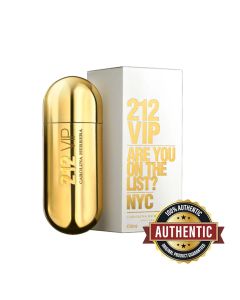 Carolina Herrera 212 VIP Eau de Parfum 80ML – Passionfruit, Rum & Musk Glamorous Oriental Vanilla Women’s Fragrance | 8411061711767