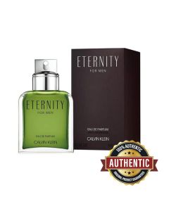 Calvin Klein Eternity Men Eau de Parfum 100ML – Sage, Apple & Suede Warm Woody Aromatic Men’s Fragrance | 3614229135145