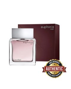 Calvin Klein Euphoria Men Eau de Toilette 100ML – Ginger Pepper, Black Basil & Suede Fresh Woody Men’s Fragrance | 88300178278