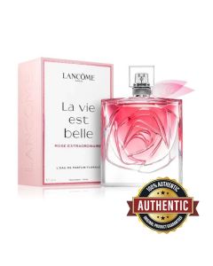 Lancôme La Vie Est Belle Rose Extraordinaire Florale Eau de Parfum 100ML – Damask Rose, Rose Water & Musk Floral Woody Women’s Fragrance | 3614274104370