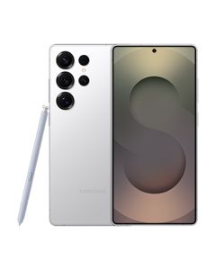 Samsung Galaxy S25 Ultra 5G Smartphone 12GB RAM 256GB Storage – 200MP AI Camera, Snapdragon Processor, 6.9" Dynamic AMOLED Display | Titanium White Silver - SM-S938BZSIMEA