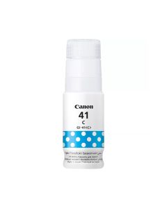 Canon GI-41 Cyan Ink Bottle, Genuine Canon Ink, 70ml High Yield Refill, Up to 7700 Pages, Mess-Free Refilling & PIXMA G Series Compatibility | Cyan - 4549292169768