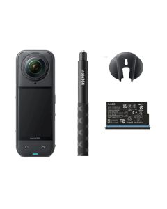Insta360 X5 Starter Bundle 360 Action Camera, 8K 360° Video, 72MP Photos, Dual 1/1.28-Inch Sensors, Flow State Stabilization | Black - 6977644764008