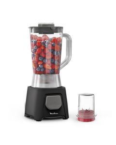 Moulinex Blendeo Blender 450W, 1.5L Capacity, Zelkrom Blades, 220-240V, 50/60Hz - Black - LM2B2828