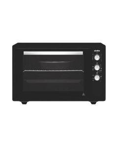 Simfer Oven Multi Cooker 50L, 360° Degree Rotary, Metal Control Panel, Manual Steam Support, Rotatable Motor, Mechanic Timer - Black - SM5005MTR