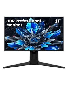 TCL HDR Professional Monitor 27 Inch, 240Hz Refresh Rate, Low Blue Light Mode, VESA Certificated Display HDR 1400 - Black - 27R73Q