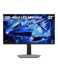 TCL QD Mini LED Monitor 32 Inch, 180Hz Refresh Rate, 96%DCI-P3 Ultra High Color Gamut, Rheinland Flicker-Free And Low Blue Light - Black - 32G64