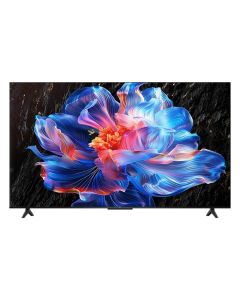 TCL 55 Inch 4K HDR Smart LED TV, AiPQ Processor, Bezel-Less Design, Dolby Audio, Low Input Lag - Black - 55P6K