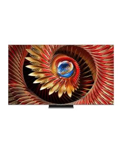 TCL 98 Inch Ultra HD 4K Premium Quad-Mini LED Smart TV, 144Hz Native Refresh Rate, Precise Dimming Series, Slim And Integrated Design - Black - 98C8K