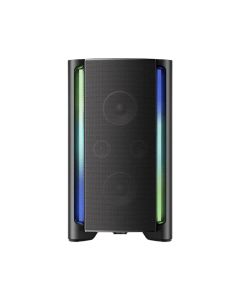 TCL Powerful Sound Party Speaker 220W, 5 Dynamic Light Show Presets, 12 Hours Playtime, IPX4 Anti Splash, True Wireless Stereo - Black - TP200K