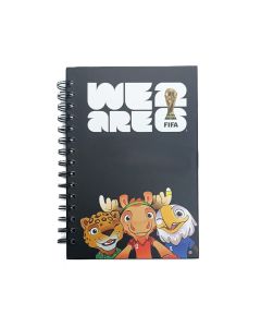 FIFA World Cup 2026 Official Licensed Product | FWC 2026 Mascot Range Spiral Notebook|F26-2105-003AS