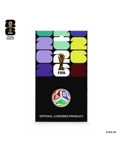 FIFA World Cup 2026 Official Licensed Product | Pin Badge, Backing Card|FWC26_MBPB