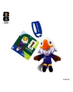 FIFA World Cup 2026 Official Licensed Product | JPFI - FIFA 4" Plush Mascot USA Keychain|JPFI00002