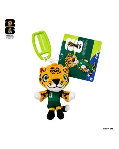 FIFA World Cup 2026 Official Licensed Product | JPFI - FIFA 4" Plush Mascot Mexico Keychain|JPFI00004